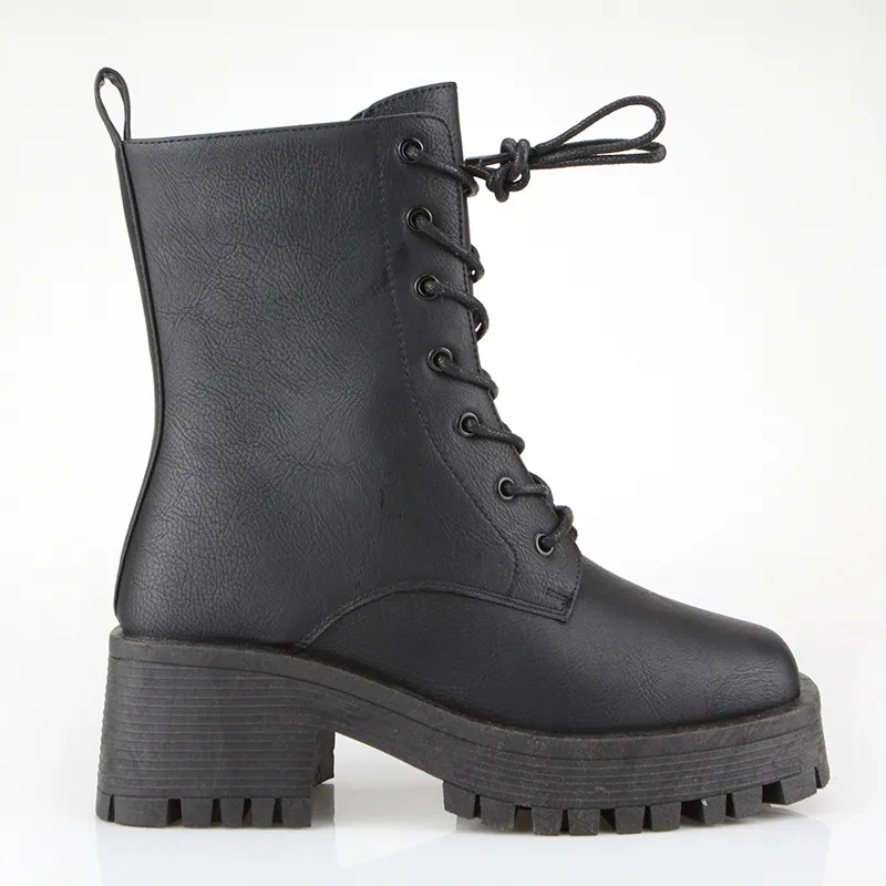 Gritty Lace-Up Boot